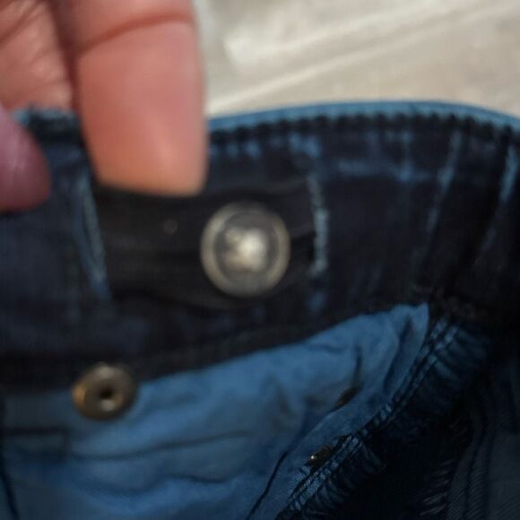 NWT Stella McCartney kids' blue acid wash stretchy skinny denim jeans,  Size 4 - Picture 13 of 13